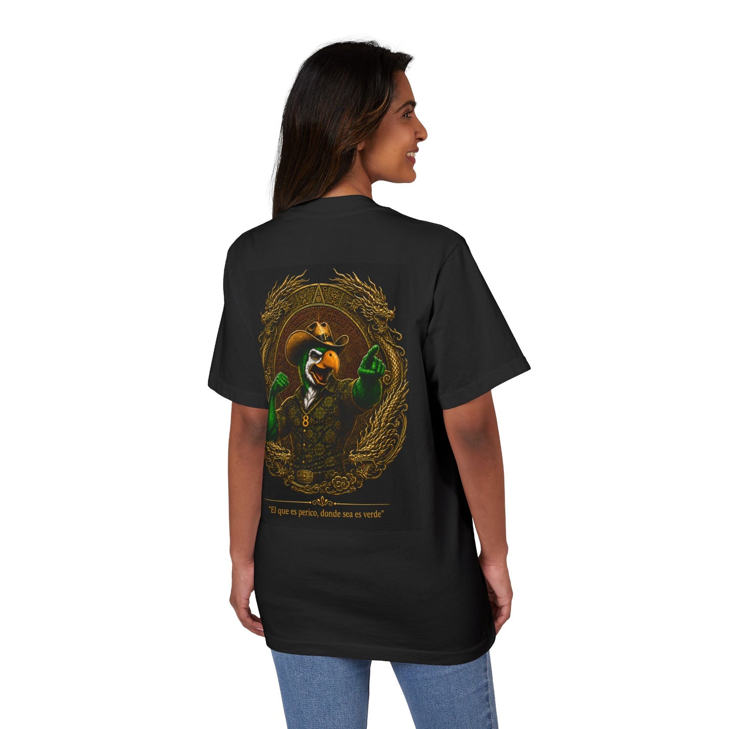 Unisex Garment-Dyed Drop-Shoulder T-Shirt