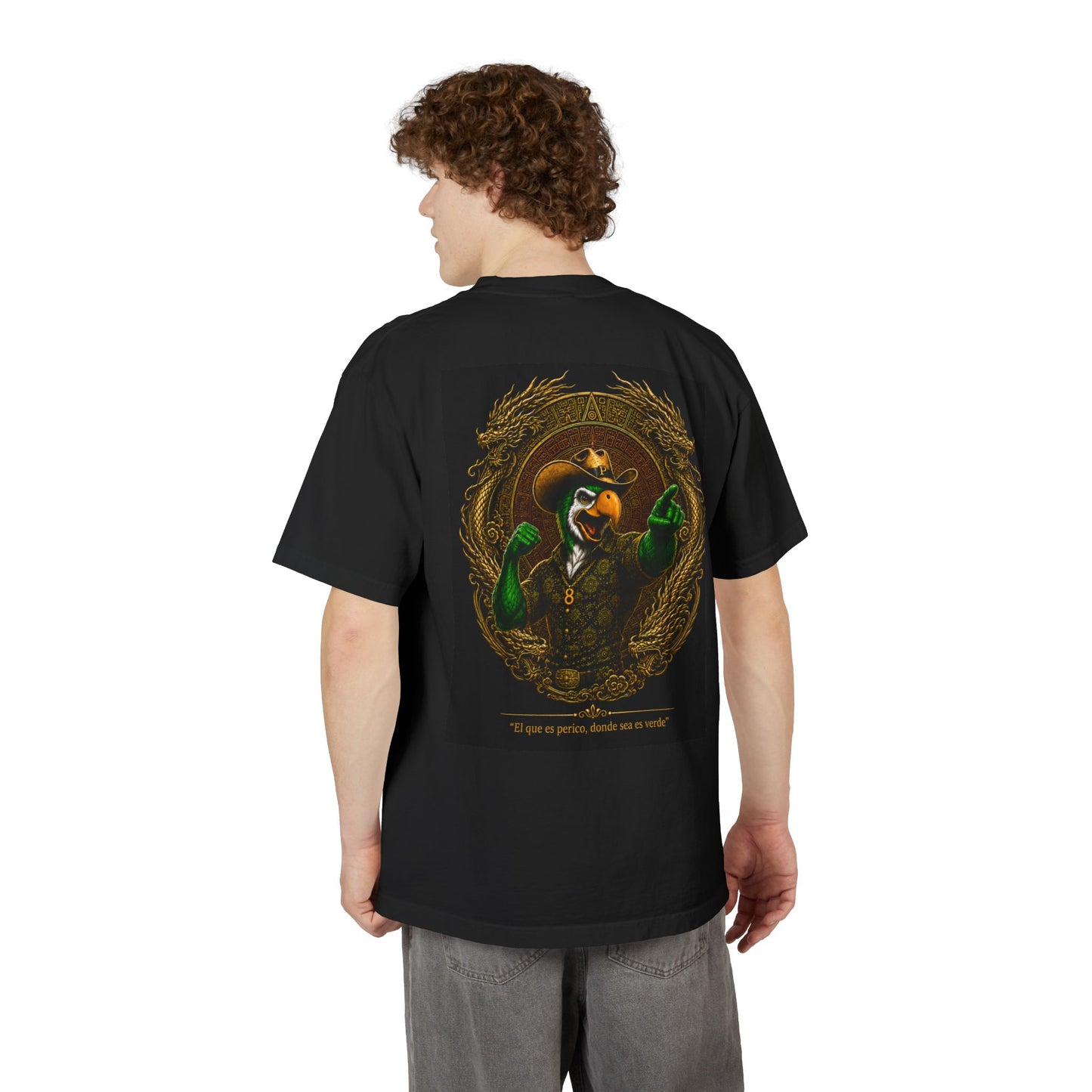 Unisex Garment-Dyed Drop-Shoulder T-Shirt